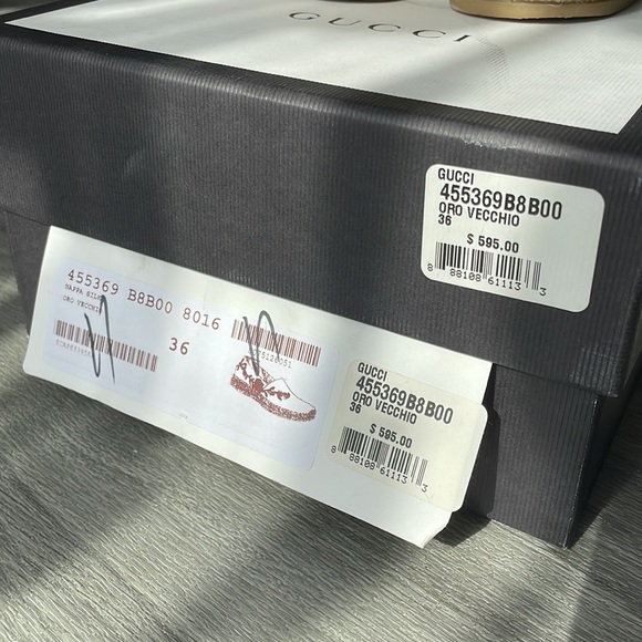 Gucci Oro Vecchio Espadrilles - Picture 4 of 4